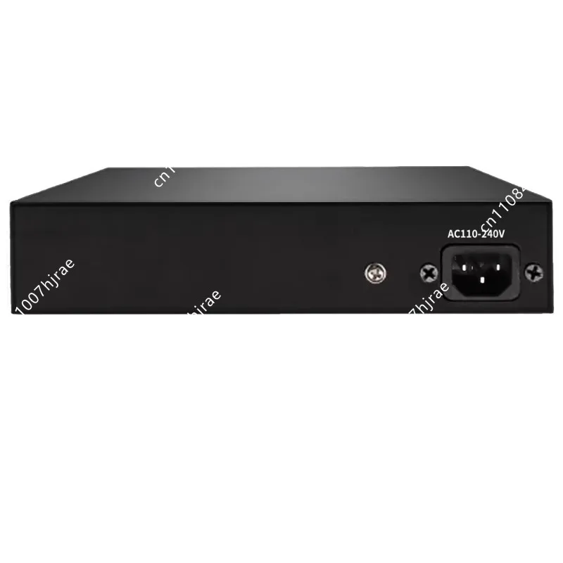 8 Port 10/100/1000Mbps PoE Ethernet Switch 2 Uplink Ports 20Gbps Full Duplex VLAN Support CE FCC RoHS For CCTV Camera