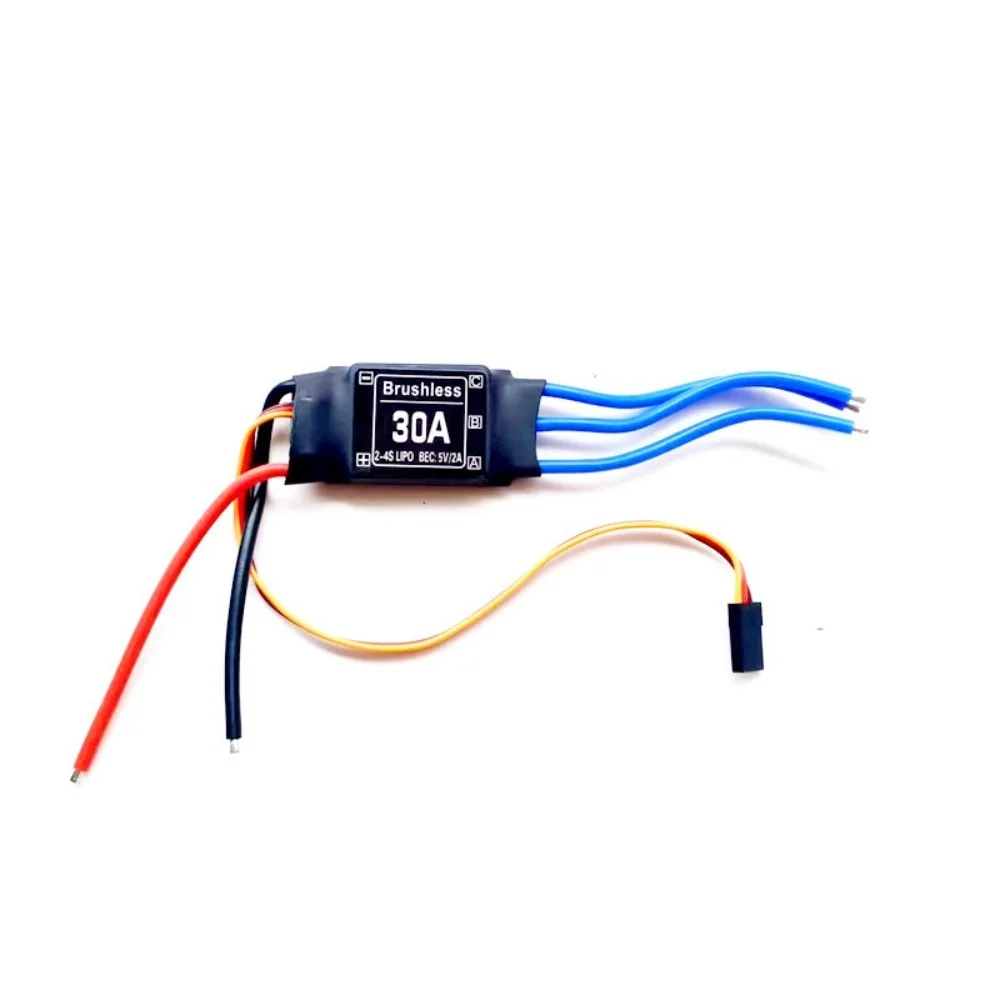 30A 40A Bürstenlosen ESC 2-4S 3,5 MM Bananen Kopf Elektronische Geschwindigkeit Controller 5V 3A UBEC T Stecker RC Flugzeug Teile für RC FPV Hubschrauber
