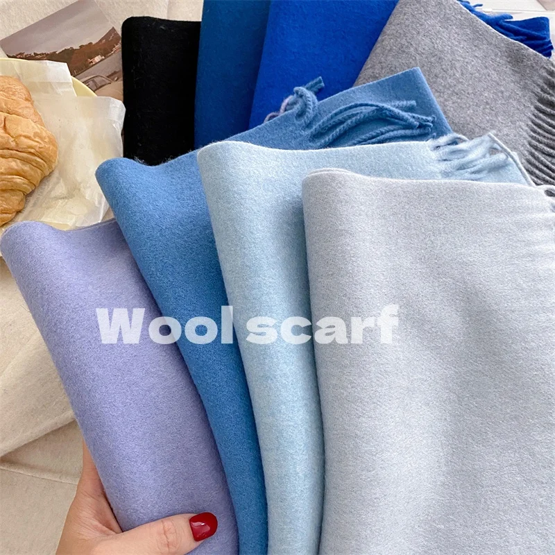 

Новая зимняя шерстяная шаль, шарфы, накидка 2025, дизайн, кашемировый шарф, женский теплый модный шейный платок из пашмины, бандана Echarpe