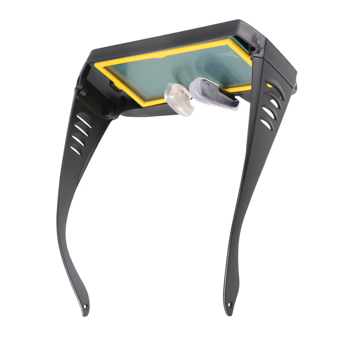 Solar Powered Auto Darkening Goggle Lightweight Pc Material Adjustable Shade Lens For Arc Welding Safety Goggles