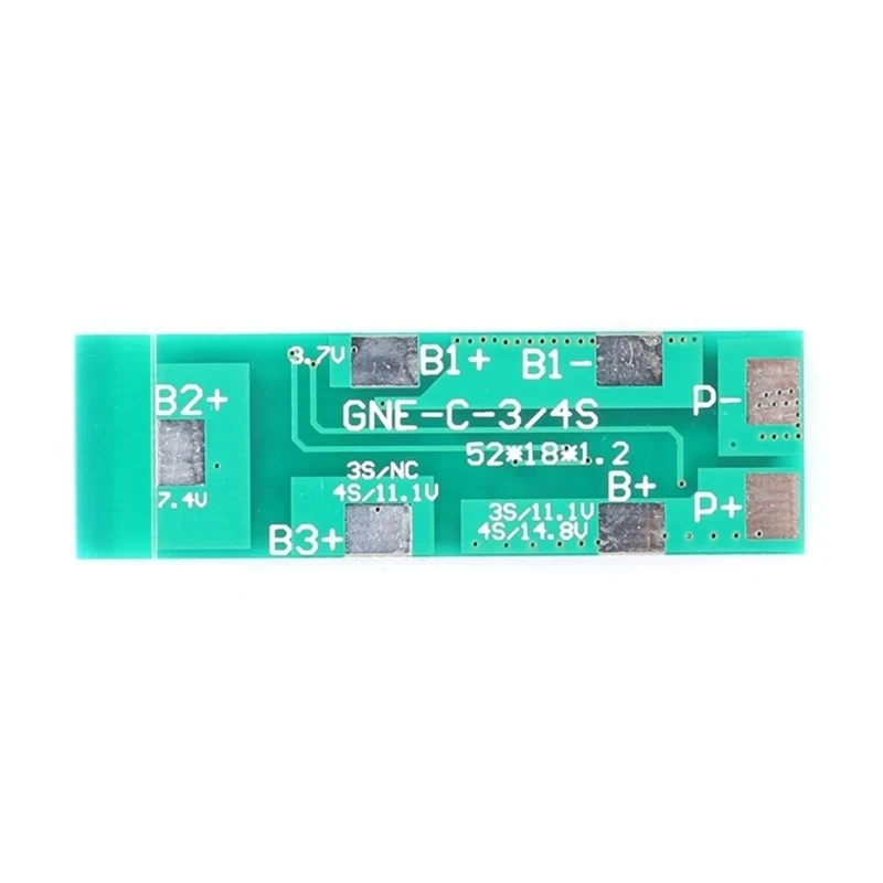 

4S 8A Lithium Battery Charging Protective Board For 4 Serial 14.8V Charging Protective Module for Electric Vehicles 83CF