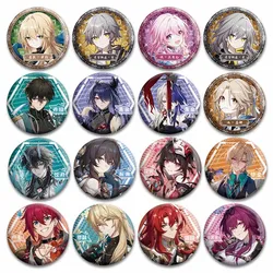 Creative Anime Honkai Star Rail Brooch Cute Argenti Aventurine Boothill Badge Backpack Shirt Clothes Accessories Button Pins