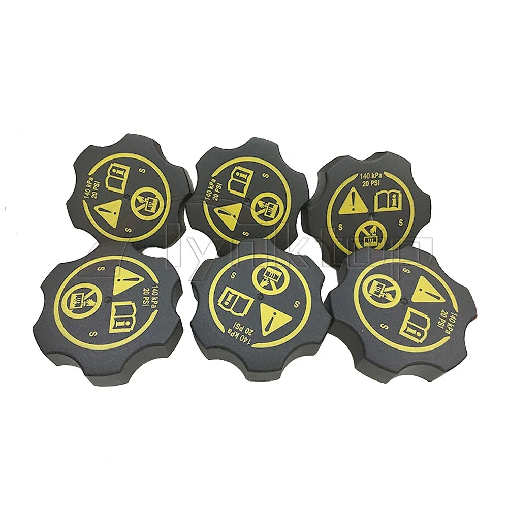 

6PCS Original Engine Radiator Coolant Recovery Tank Cap fit Chevrolet Chevy Cruze OEM 13502353 13598760 316702182