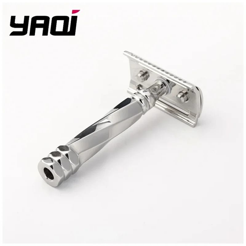 Stainless Steel Safety Razor For Men Wet Shaving Yaqi Cerberus