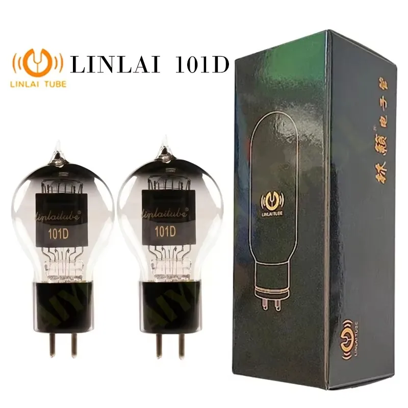 

LINLAI 101D Vacuum Tube HIFI Audio Valve Replaces WE101D E-101D PSVANE 101D Electronic Tube Amplifier Audio lamp Matched Quad