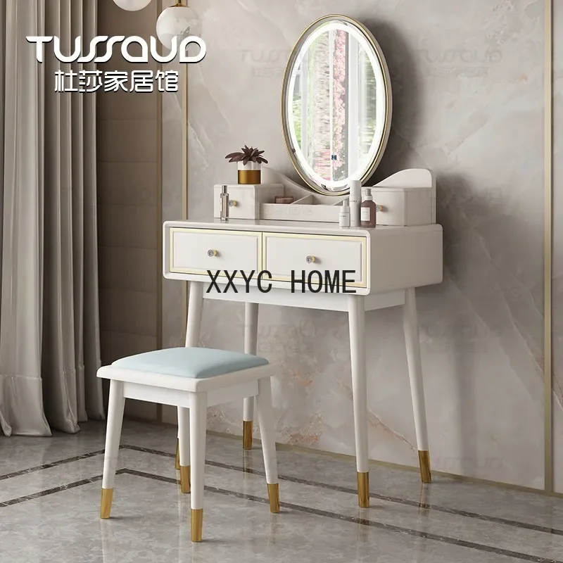 북유럽 60cm 미니 라이트 럭셔리 드레싱 테이블 라이트 침실 현대 간단한 스토리지 메이크업 테이블