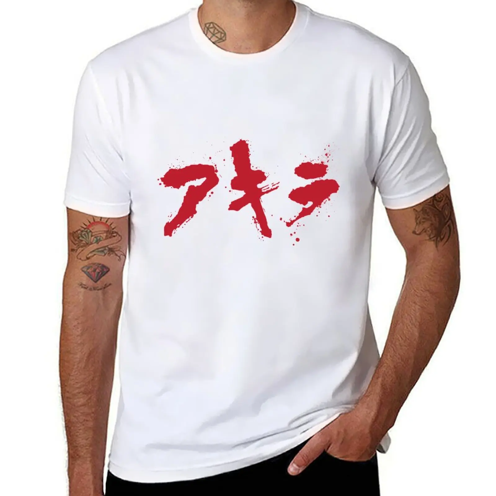 

AKIRA T-Shirt men t shirt cotton 100% anime tshirt T-Shirt