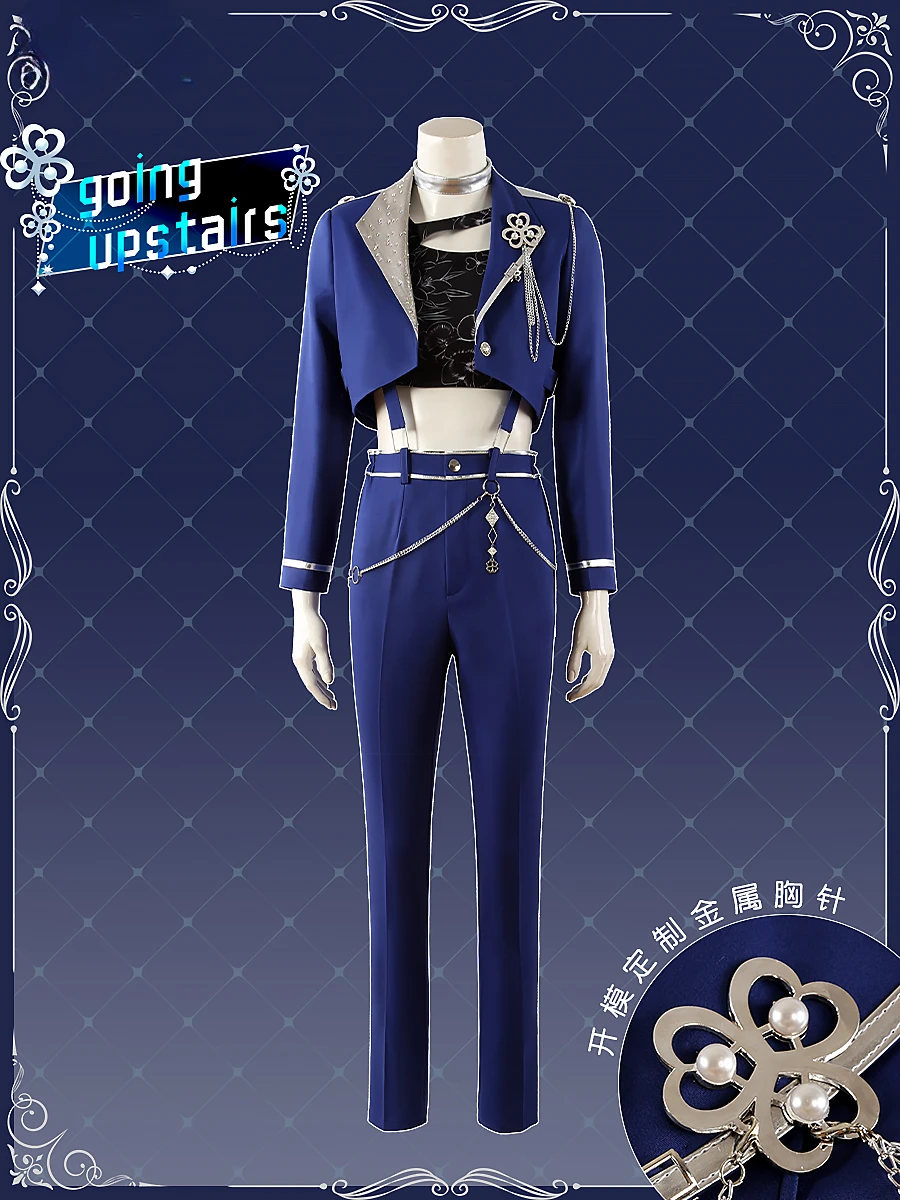 [Customized] Project Sekai Hinomori Shizuku Cosplay Costume Parkle of Smarts Going Upstairs Outfits PJSK Women Men Suit