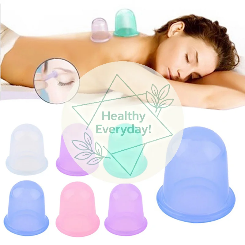 

[EVER] 1 шт. помощник для массажа тела, антицеллюлитный вакуумный силиконовый массажный баночный уход за здоровьем/