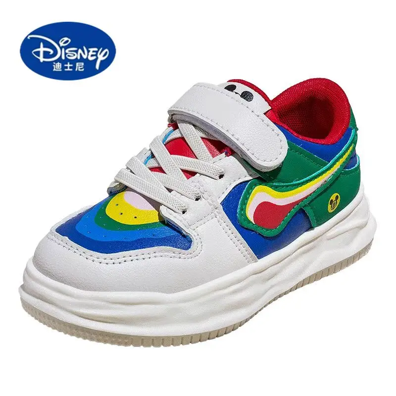

Детские кроссовки Disney, осень 2024, дышащая нескользящая повседневная обувь, нескользящая школьная обувь унисекс