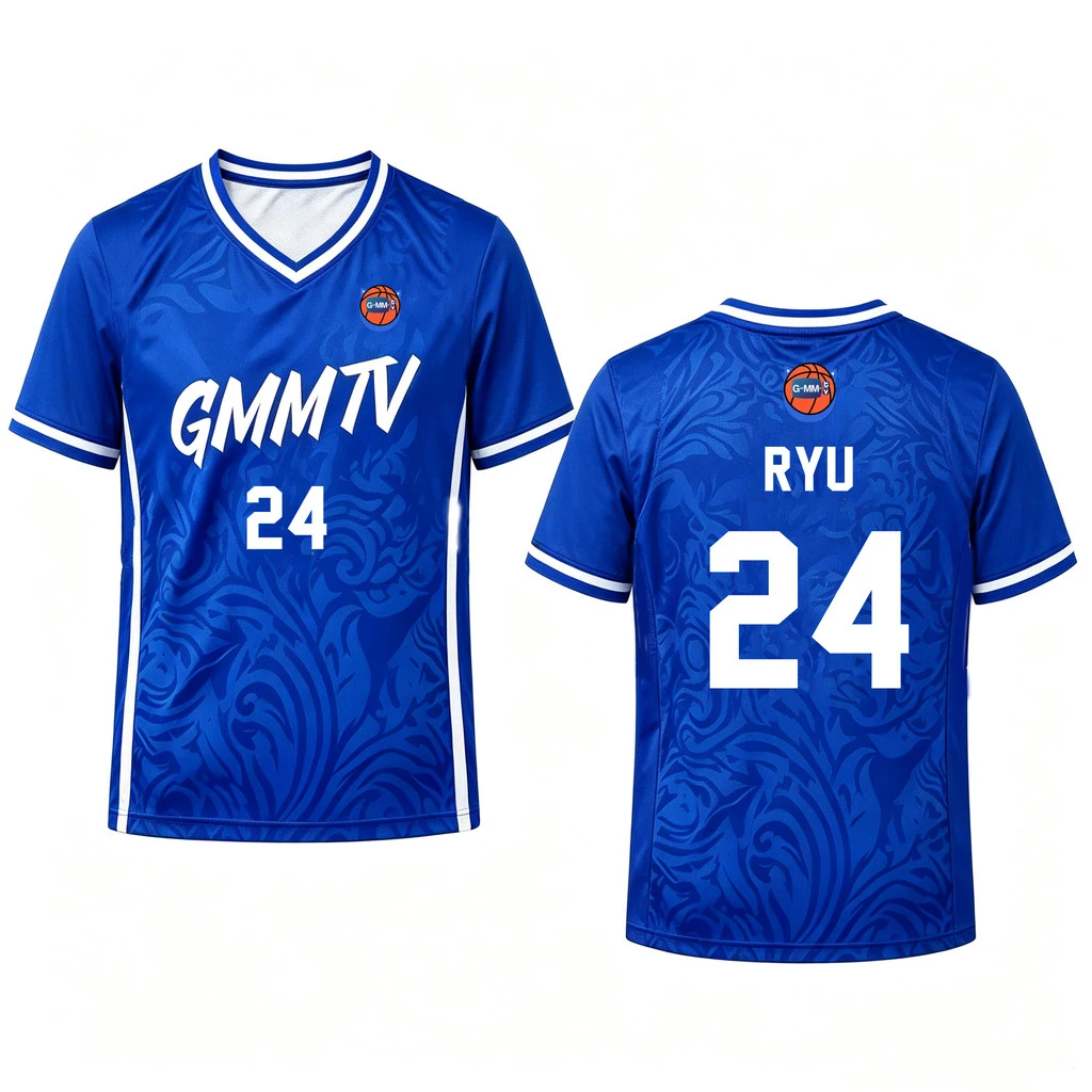 Sommer Herren Damen 2026 GMMTV All-Star Games Trikot Sport Kurzarm Freizeit Thailand T-Shirt Oberteil – Detail 9