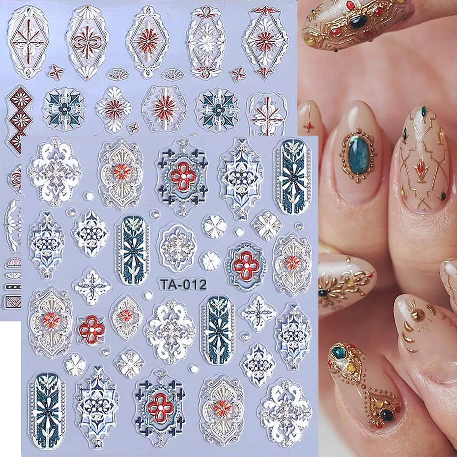 Böhmen Retro Nail art Aufklebe – Nail Art Zelda Bewertung und Preis