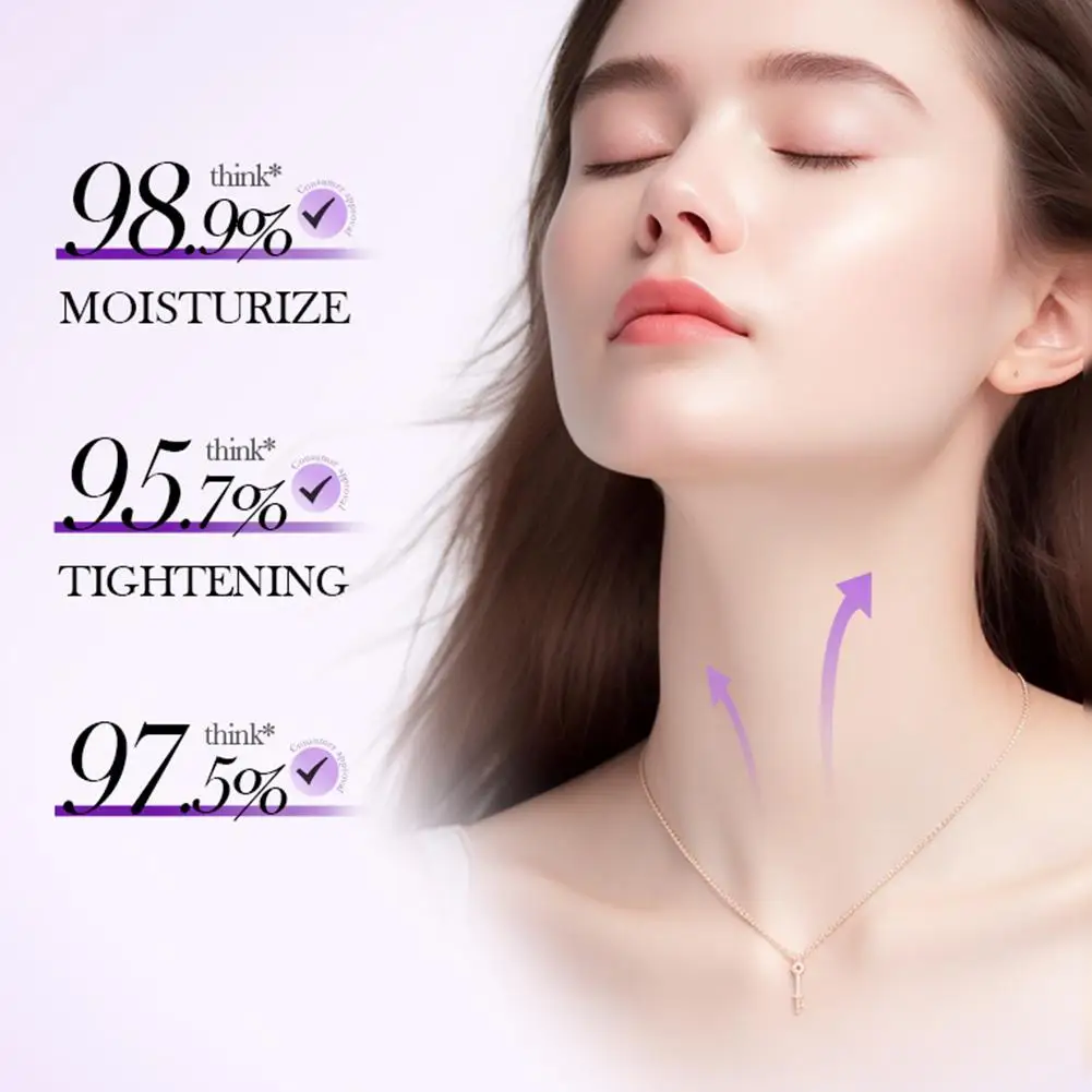 Collagen Firming Neck Cream Lifting Moisturizing Brightening Message Roller Neck Beauty Cream Necks Skin Care Products For Women