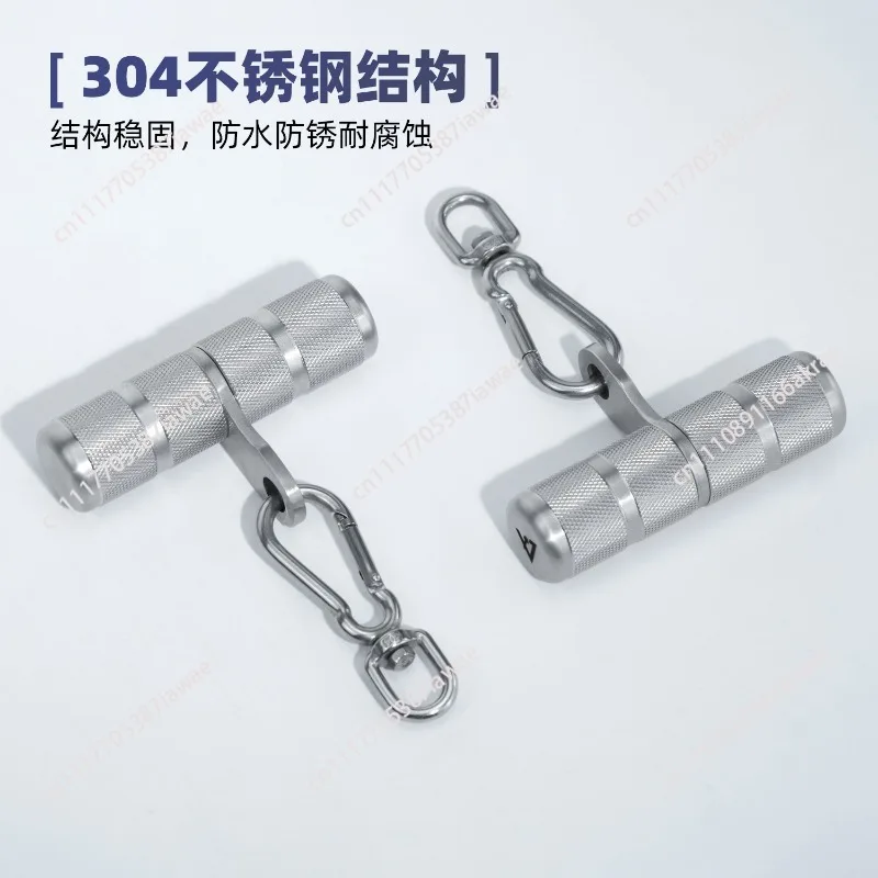 Stainless steel multi-functional universal handle gantry accessories high pull-down handle fitness equipment accessories