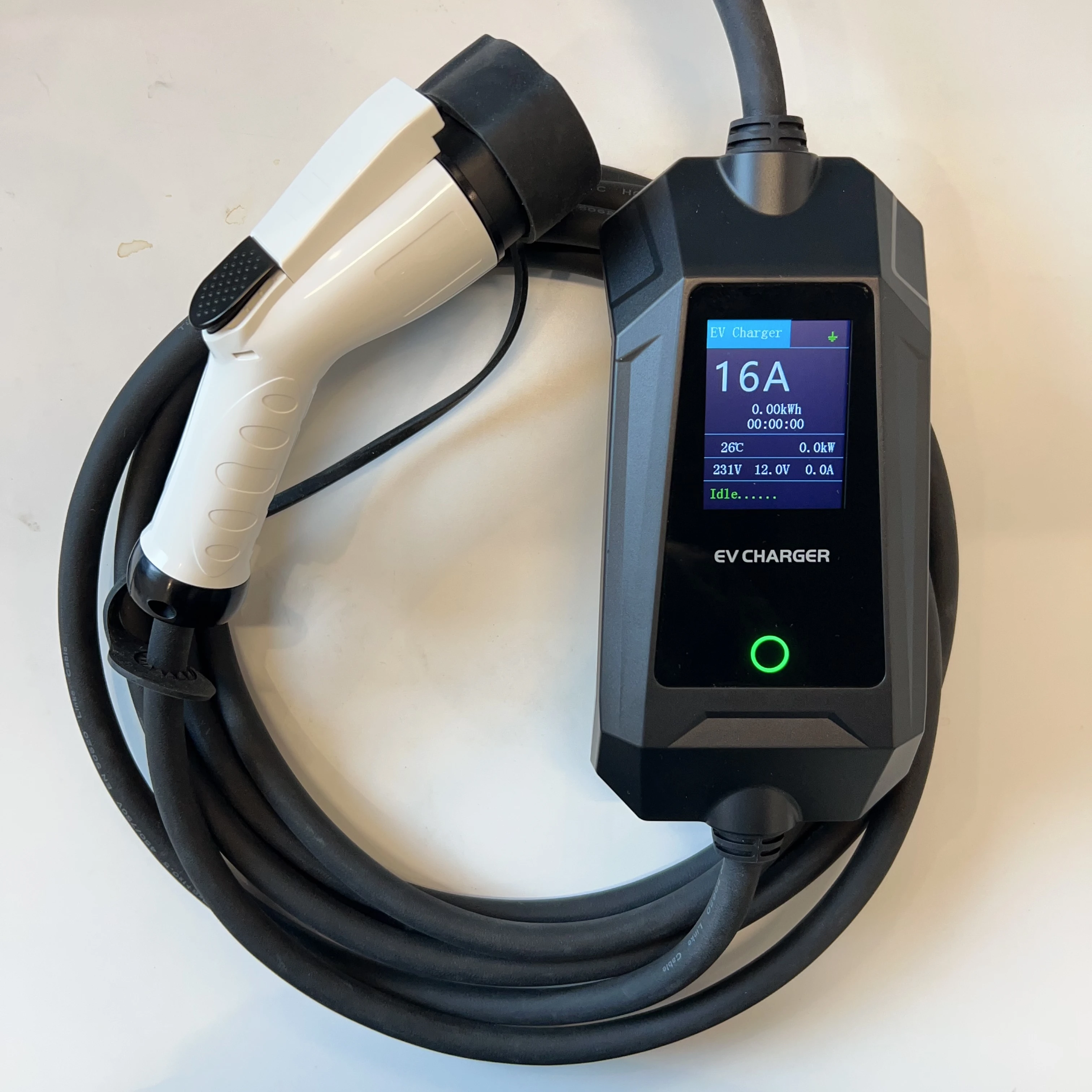 11kw ev charger 32A EVSE type 2 ev charger 3 phase mobile ev charge with 5 meters charging cable CE