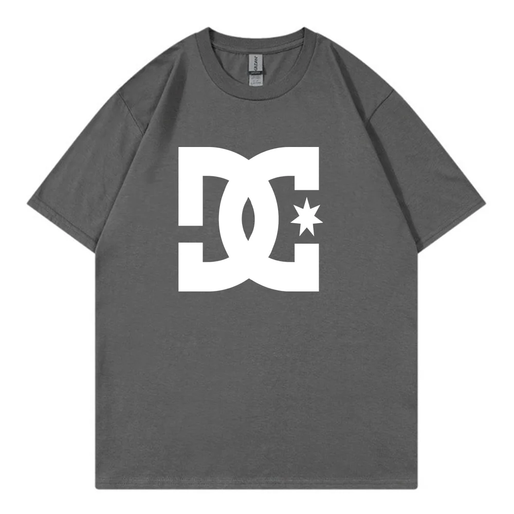 

2024 New Summer Women Men's Short Sleeved T-shirt Men's Cotton Loose Half Sleeved T-shirt Summer Top Short T Bottom Shirt Men's