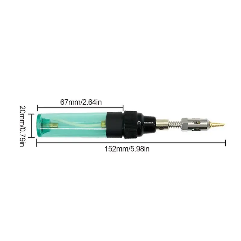 4 In 1 Soldering Iron Kit Welding Pen Burner Blow Torch Gas Soldering Iron Cordless B Utane Tip Tool 1300 Celsius BUtan e