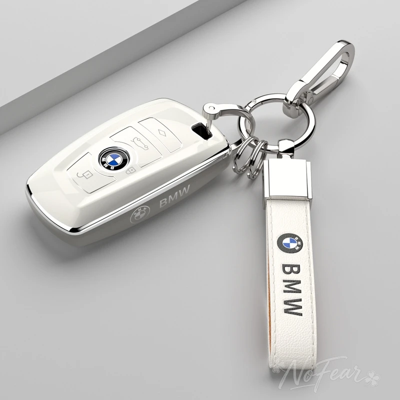 TPU Car Key Case Cover Protector For BMW 530i 550i 320i 1 2 3 4 5 Series 118i 225i M240i F20F21 F30 F31 F25 F01 F02 Car stickers view 3