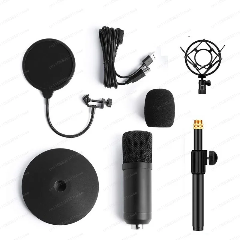 192KHz/24Bit high sampling rate USB computer live recording microphone bm800 microphone set BM-700