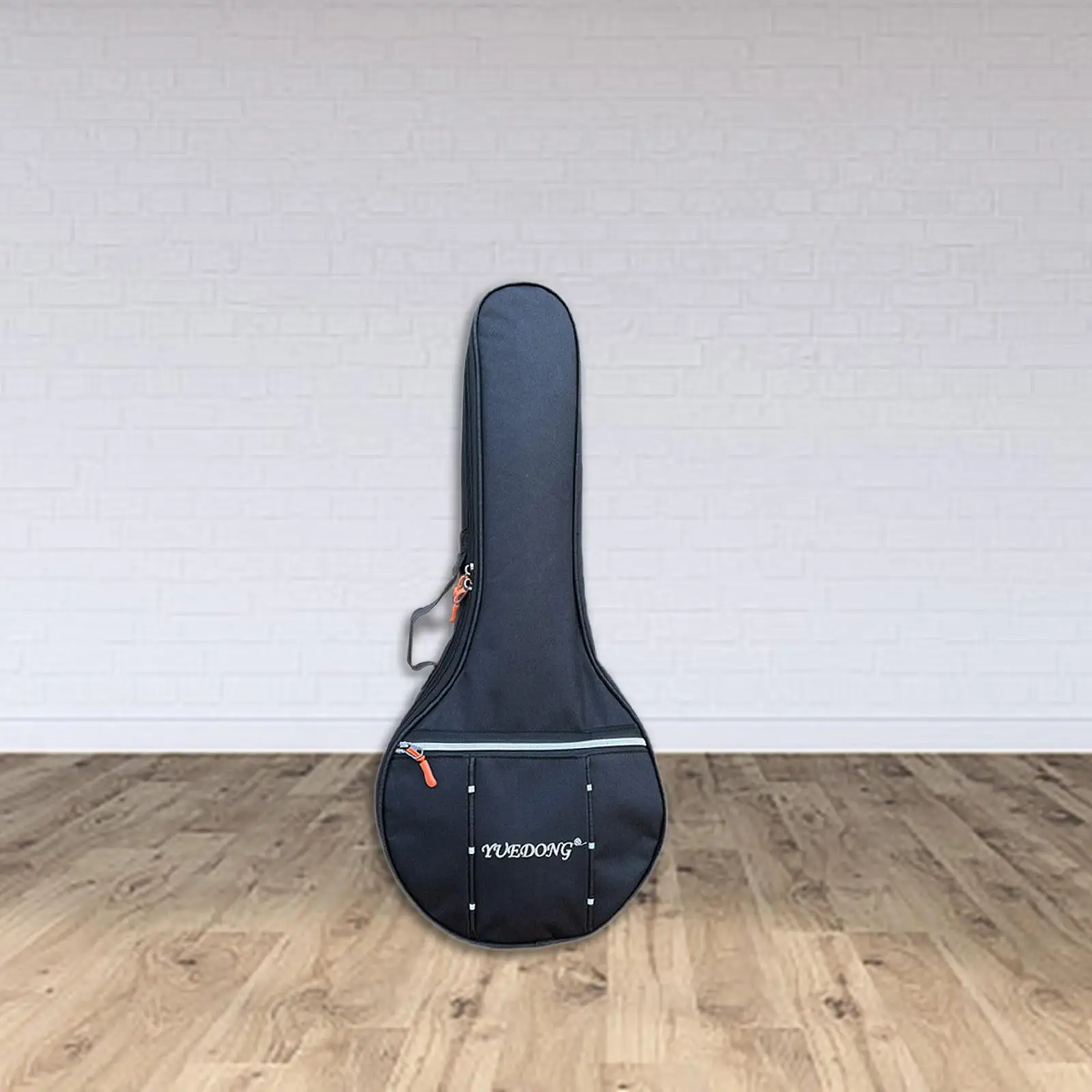 Mandolin Storage Bag Banjo Case Portable with Exterior Pouch Mandolin Gig Bag Banjo Tote Bag for Performance Tuner Stage