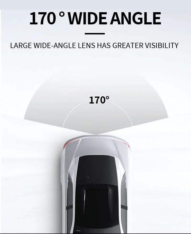 170 ° CCD/AHD Nachtsicht Auto Rückansicht Reverse Kamera Für Renault Megane 2 II 3 III 2002 ~ 2015 Für Renault Master 2010 ~ 2015 – Detail 5