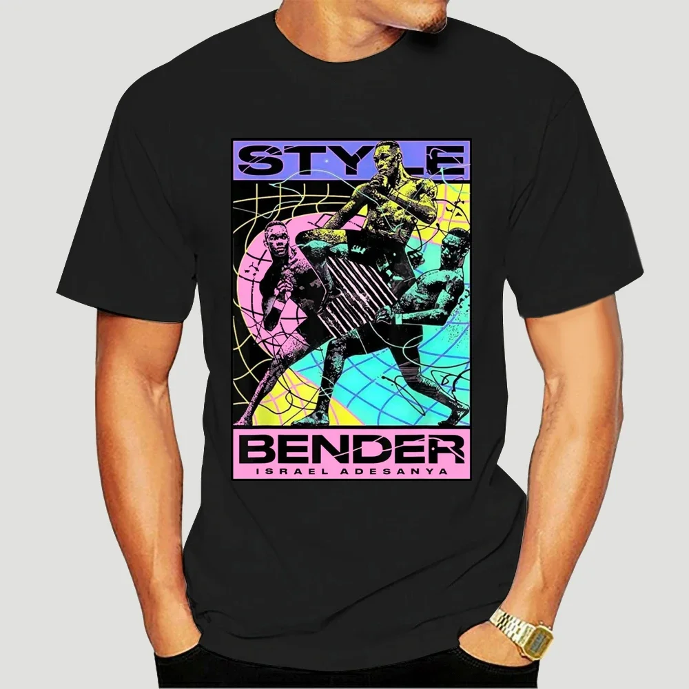 Israel Adesanya Style Bender Team T-Shirt for Men 3853X