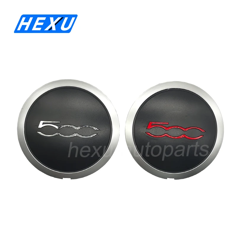 One PC 133mm Wheel Cover Centre Cap For Fiat 500 51884863 68078419AC 68078421AC