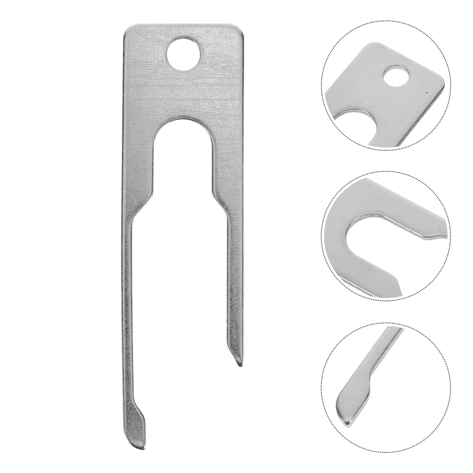 

2Pcs Opener Aid Precise Fit Compact Design Cleaning Repair Kit Seat Removal Tools Unbuckle Opener Aid