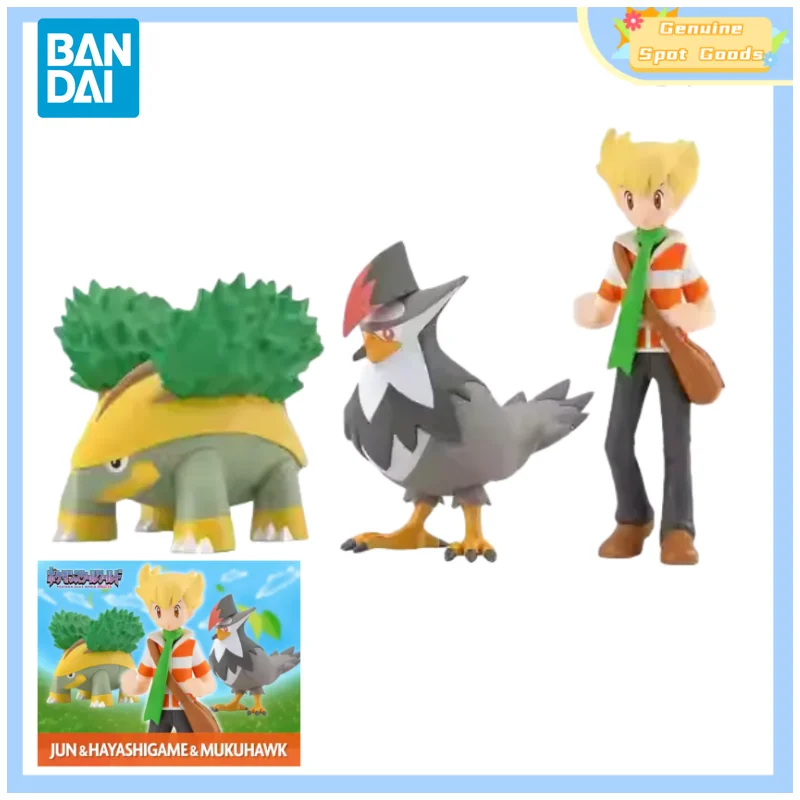 

Genuine Bandai POKEMON Scale World Jun Hayashigame Mukuhawk Anime Action Figures Model Figure Toys Gift for Toys Hobbies Kids