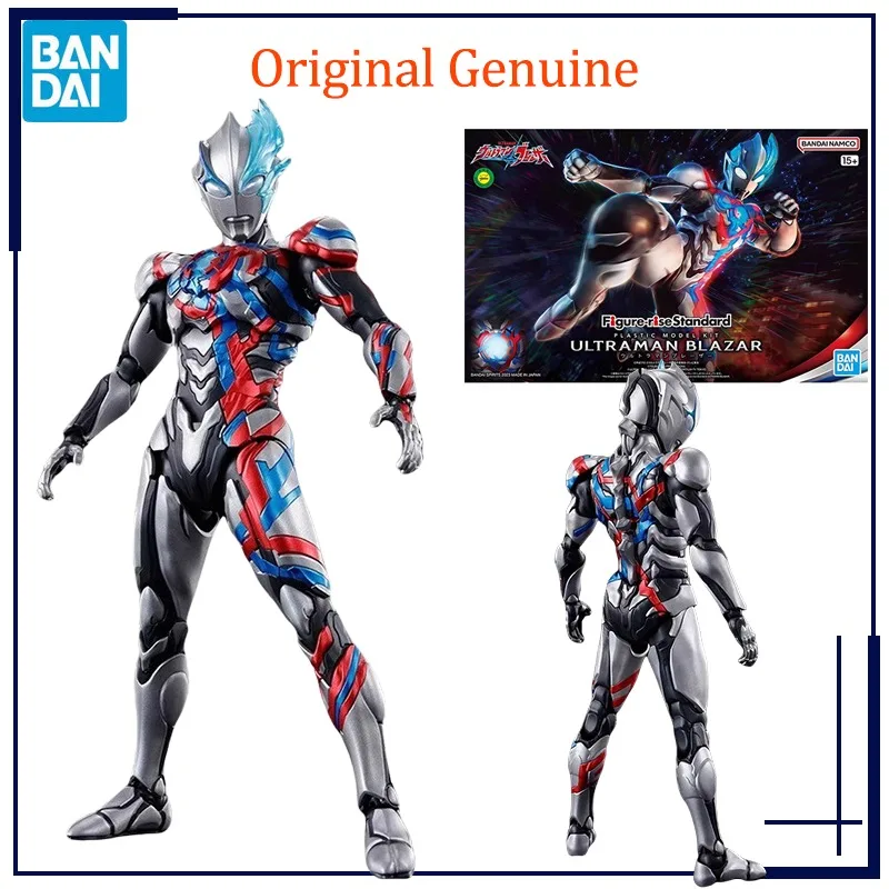 Original Genuine Bandai Anime Ultraman BLAZAR Figure-rise Standard Assembly Model Toys Action Figure Gifts Collectible Kids