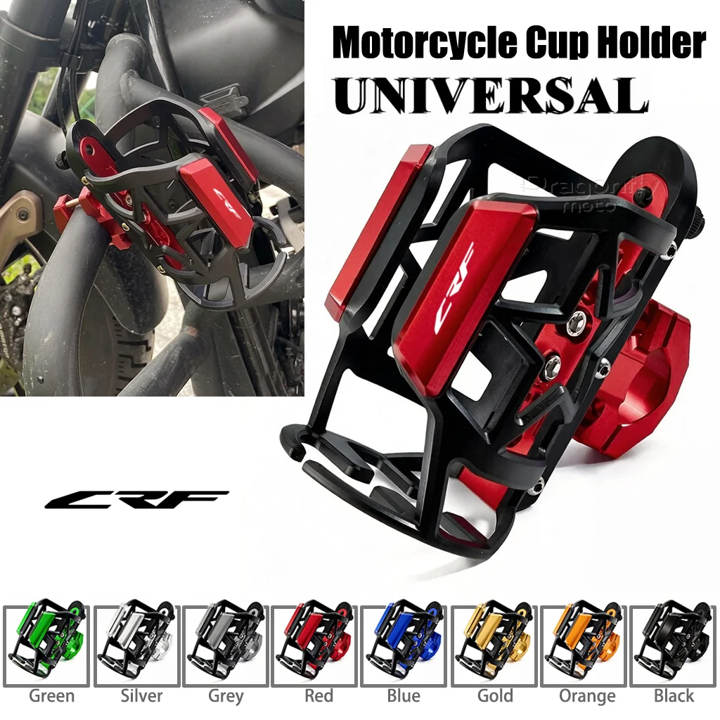 

Cup Holder For HONDA CRF300L CRF250L CRF 230 450L CRF250F 250 450 R/X 150 Motorcycle Beverage Water Bottle Cage Drink Cup Holder