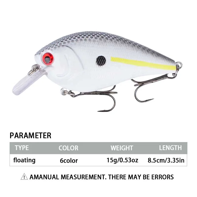 Crankbait Minnow para trucha lubina y carpa - imagen 2