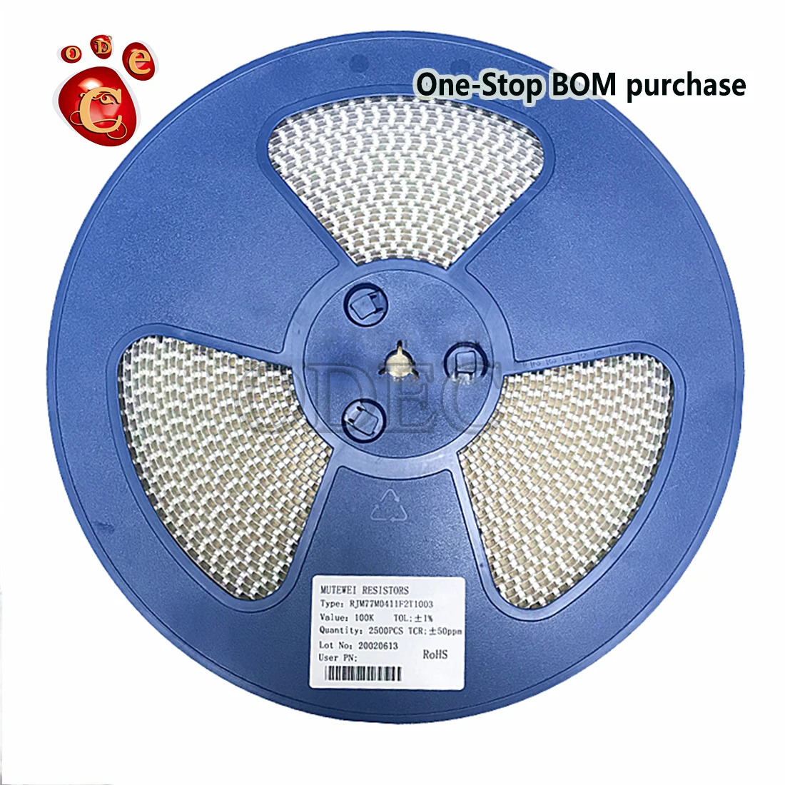 0204 1% 100pcs Wafer resistance 0-10M MELF Resistor
