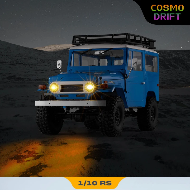 Fms 1 10 Toyota Fj40 Rc Car 4wd Off Road Crawler Electric Remote Control Model Vehicle For Adult Collectible Hobby