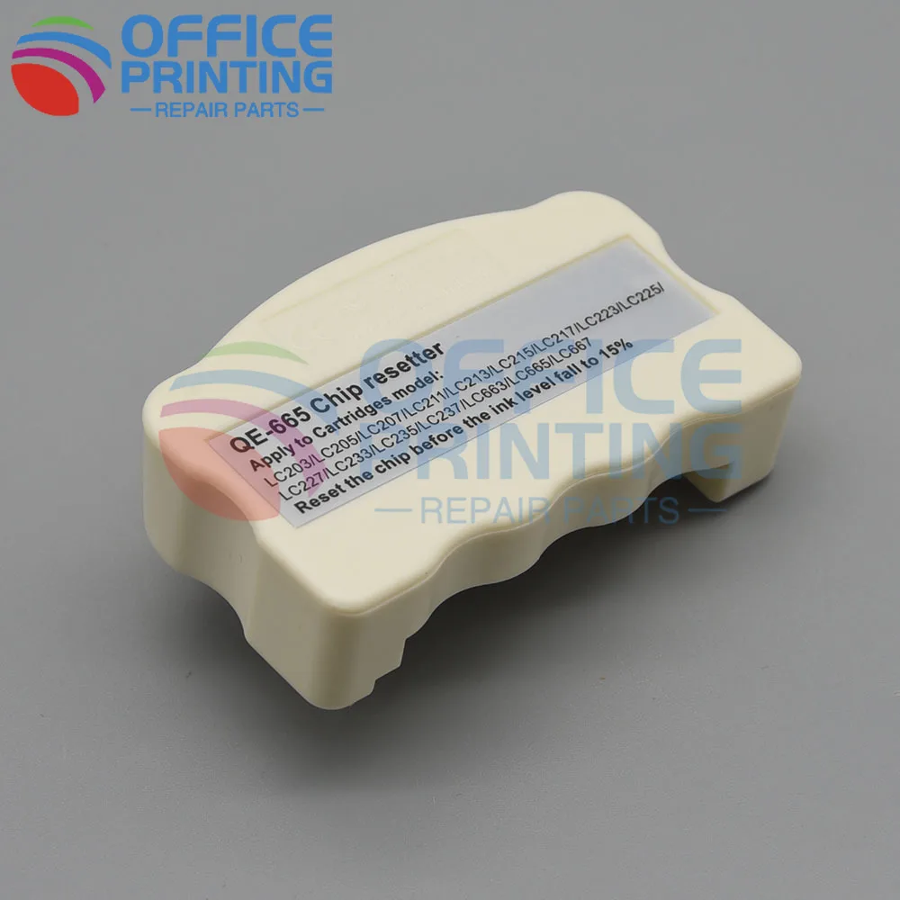 LC203 LC205 LC207 LC205 LC209 LC223 LC665 LC669 LC225 LC227 LC229 LC213 LC215 LC217 LC219 Cartridge Chip Resetter compatible for