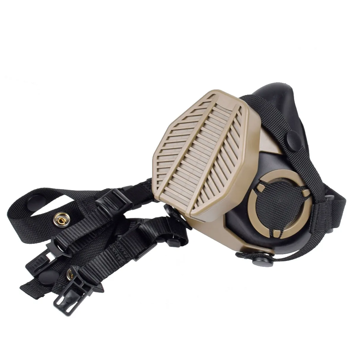 Tactical SOTR Dustproof Half Face Protective Mask Fit Outdoor Use for Hunting Team Field Airsoft Game Protective Gear Accessory