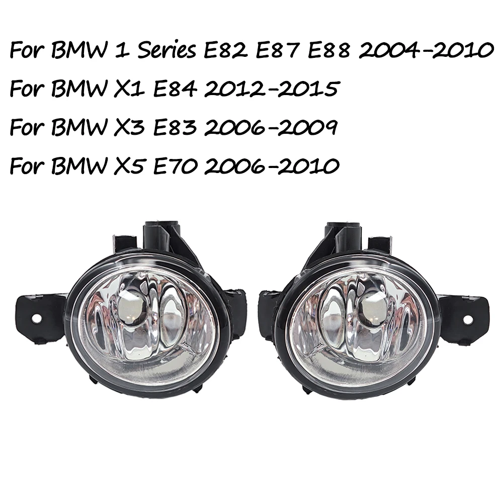 For BMW X1 E84 2012-2015 X3 E83 2006-2009 X5 E70 2006-2010 1 Series E82 E87 E88 2004-2010 Fog Lamp Front Bumper Anti Fog Light