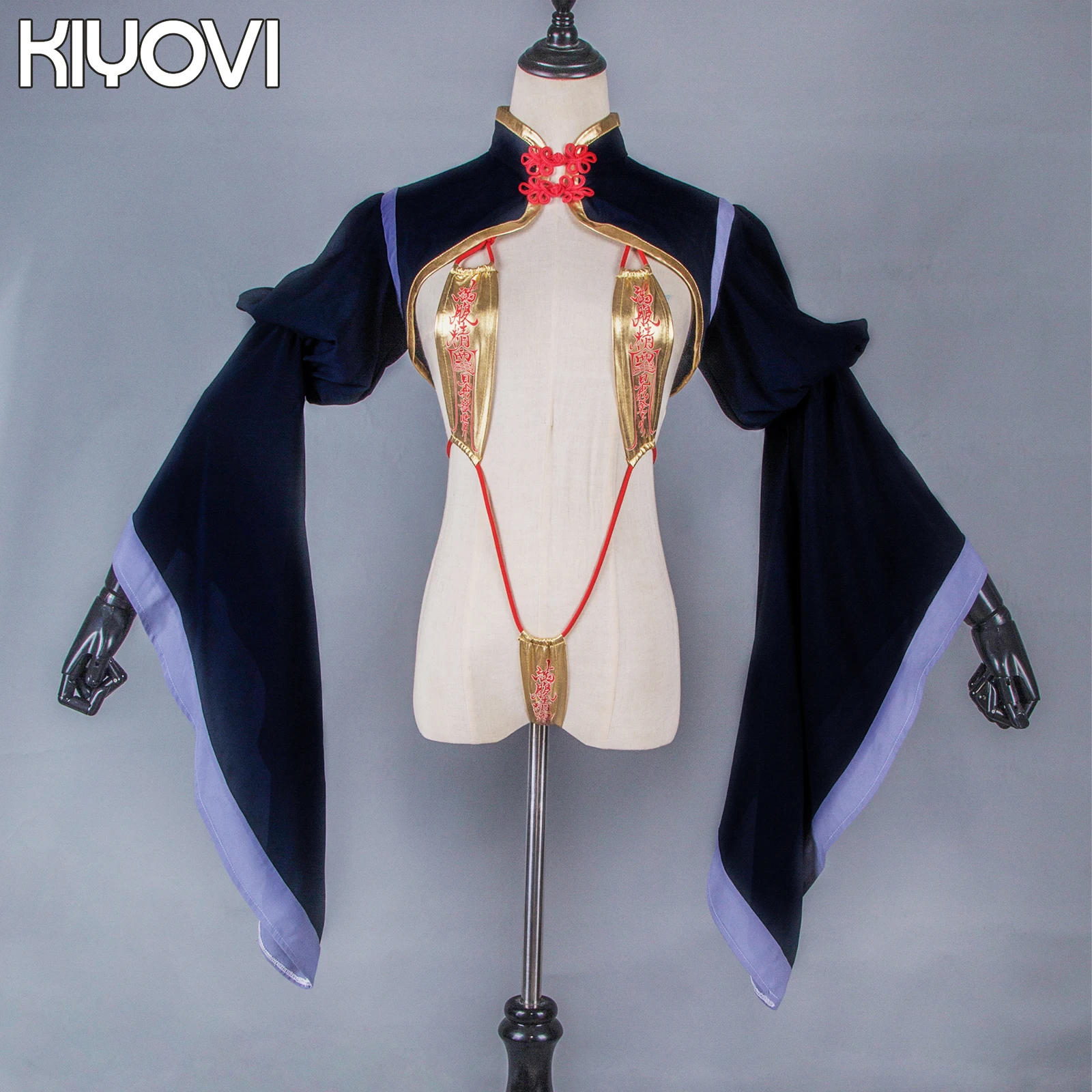 

Game Fate Shuten Douji Cosplay Costume FGO Sexy Corpse Dress Women Sexy Uniform FGO Shuten Cosplay Costume Hat for Geek Girls