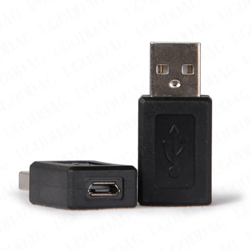 USB Male to Micro USB Female  Adapter Connector USB Female Device Change into Micro USB2.0 Female One Piece