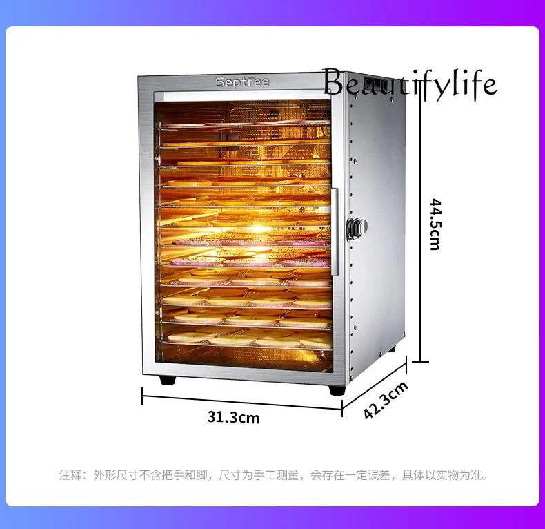 Dried fruit machine Molten bean Fruit dryer Food commercial air dryer