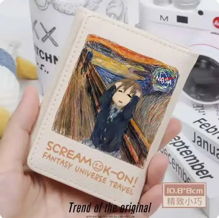 

K-ON Fashion Wallets PU Purse Card Coin Hasp Money Bag Cosplay Gift B227 Anime