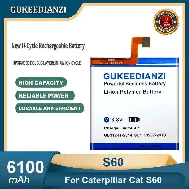 

Battery For Caterpillar Cat S60 S30 S40 S50 S61 S62 Pro S41 S48C 458002-S40 APP00223 APP00262 XQ6602G APP00317 L6880