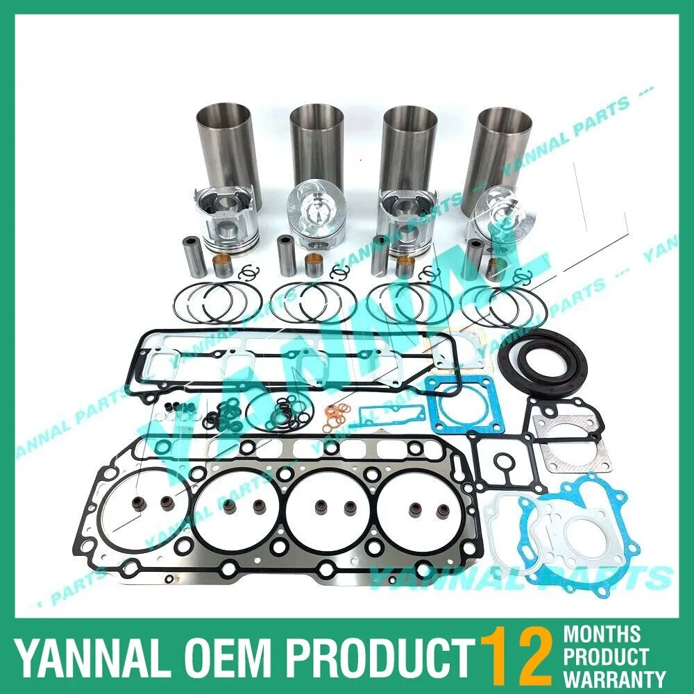 

S4D106 4TNE106T Overhaul Engine Rebuild Kit For Yanmar Engine