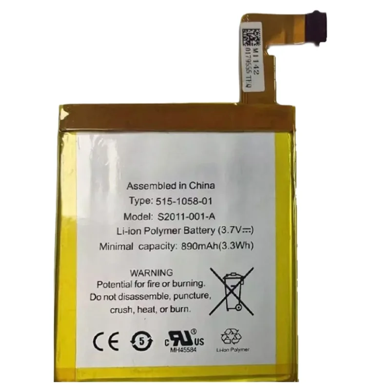 2pcs For Amazon Kindle 4 5 6 D01100 515-1058-01 MC-265360 S2011-001-S DR-A015 Replacement Phone Bateria 890mAh Battery