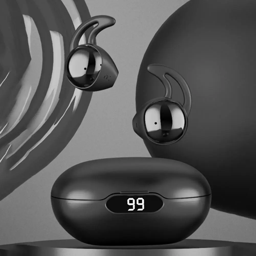 Bluetooth-Compatibele Oortelefoons Met Aanraakbediening Draadloze Ruisonderdrukking Oortelefoon Aanraakbediening Zachte Siliconen In-Ear