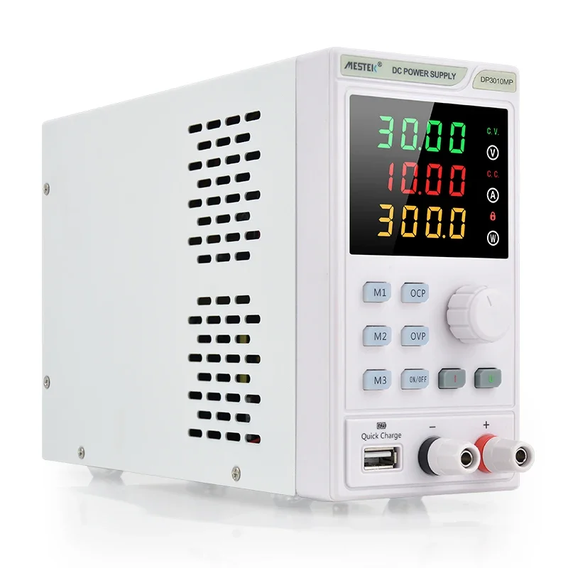 Hd Lcd-Scherm Vergrendelingsmodus Usb Snel Opladen Slimme Koeling Ventilator Laboratorium 10a 300W Output Viercijferige Display Voeding