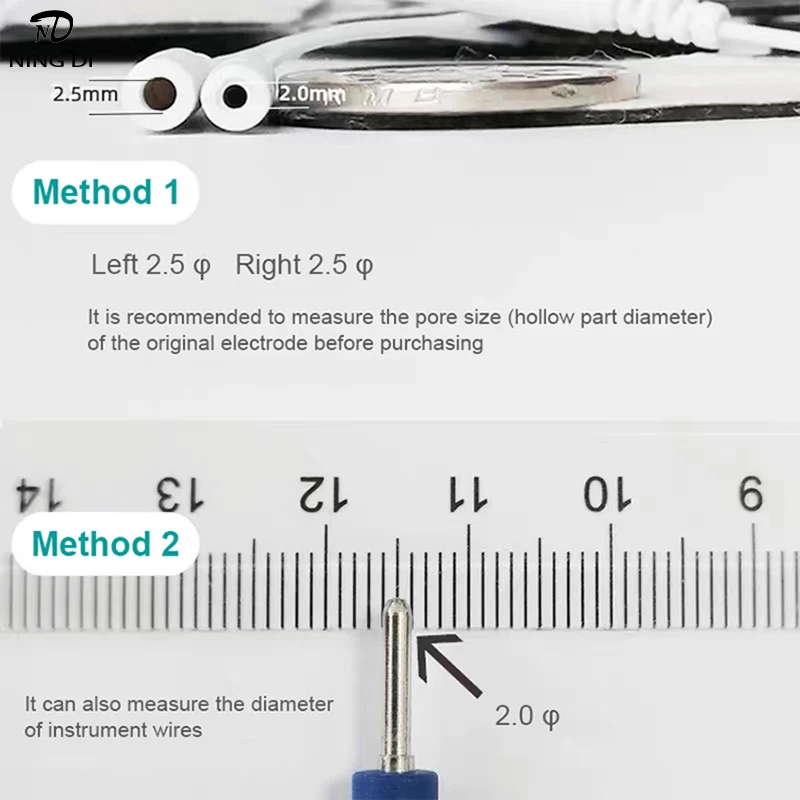 50Mm * 50Mm Tientallen Eenheid Vervangende Pads 4 Stuks Gebruikt In Combinatie Met Tientallen En Ems