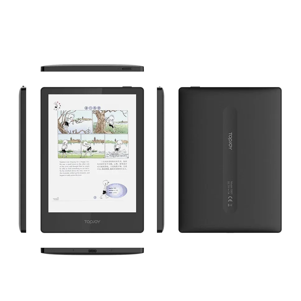 Neuheiten 2023 Elektronisches Gadget – Tuschenschreibtablett Kind Le Book Reader 32 GB E-Book Reader + Hüllen-Sets