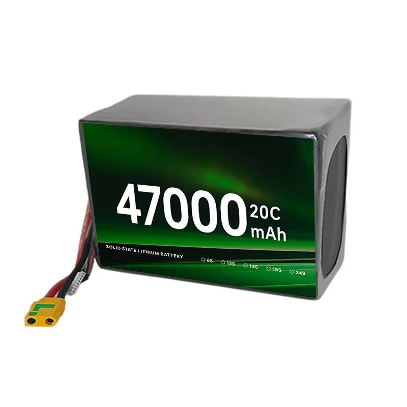 47000mah CE HV Custom Solid State Lithium Ion Battery Pack High Energy 6S 12S 18S 24S Most Acceptable for ODM/OEM