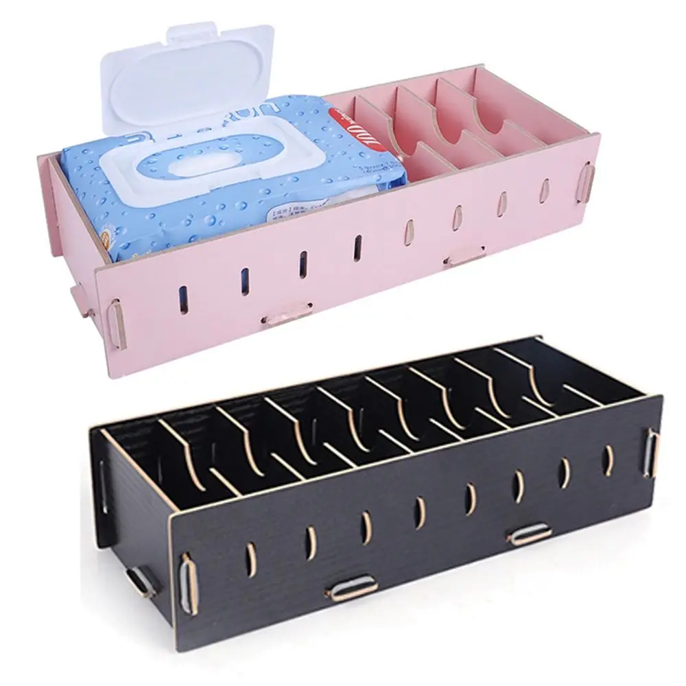 9 Grid Business Card Holder Handmade Wooden Place Card Display Rack High Stability Removable Card Storage Box